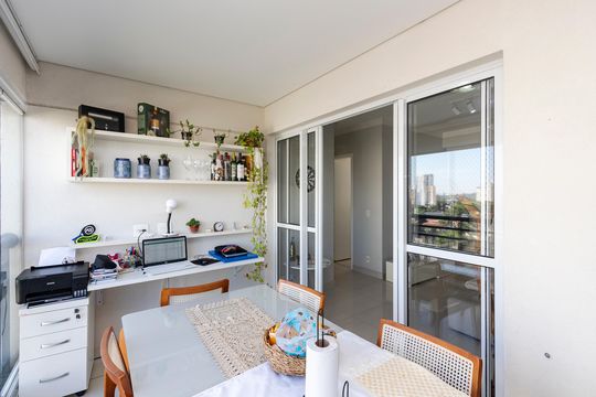 Varanda de apartamento para alugar com 2 quartos, 65m² em Nova Piraju, São Paulo