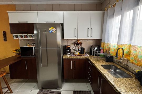 Sala de Jantar - Cozinha de casa à venda com 3 quartos, 225m² em Jardim Europa, Santo André