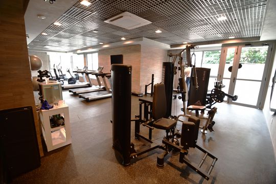 Área comum - Academia de apartamento à venda com 3 quartos, 119m² em Cambuí, Campinas