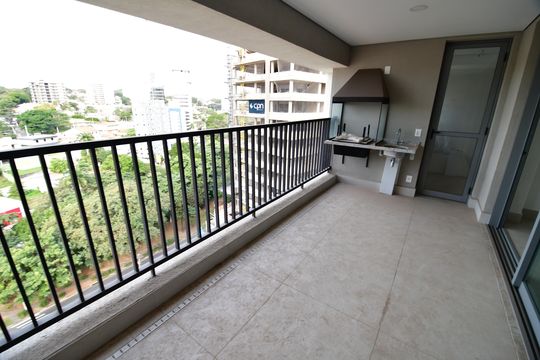 Sala - Sacada de apartamento à venda com 3 quartos, 119m² em Cambuí, Campinas