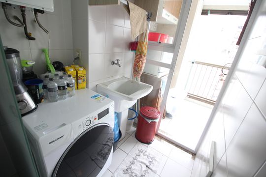 Área de Serviço de apartamento para alugar com 2 quartos, 78m² em Barra Olímpica, Rio de Janeiro