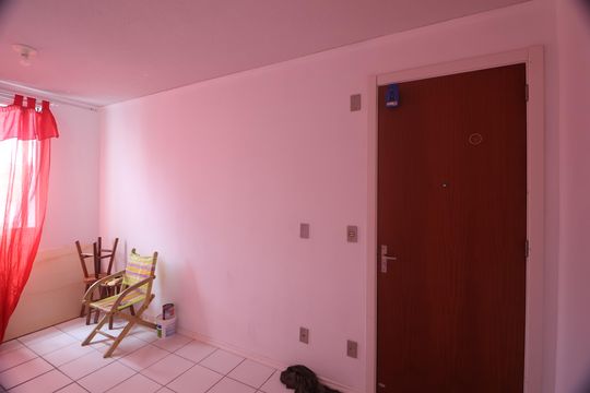 Sala de apartamento para alugar com 2 quartos, 48m² em Guajuviras, Canoas