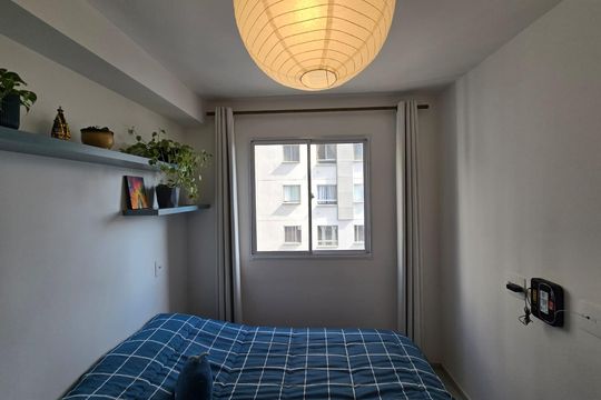 Quarto  de apartamento à venda com 1 quarto, 36m² em Vila das Bandeiras, Guarulhos