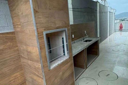 Churrasqueira de apartamento para alugar com 2 quartos, 43m² em Cosmos, Rio de Janeiro