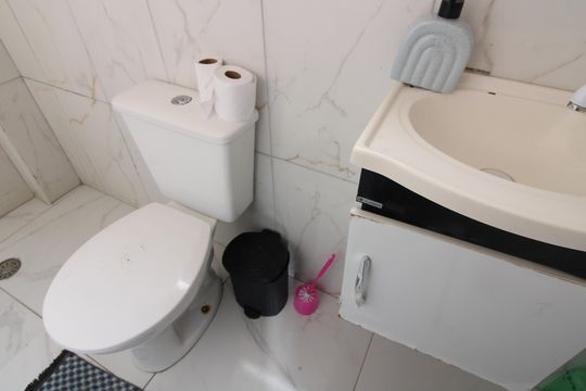 Banheiro 1 de casa à venda com 2 quartos, 62m² em Cangaiba, São Paulo