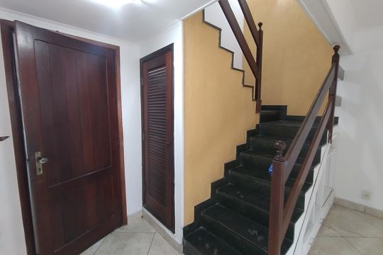 Sala de casa de condomínio para alugar com 2 quartos, 96m² em Taquara, Rio de Janeiro