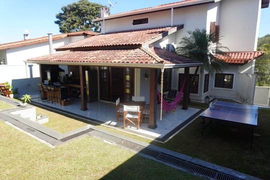 Área Externa de casa de condomínio à venda com 4 quartos, 322m² em Alphaville, Santana de Parnaíba