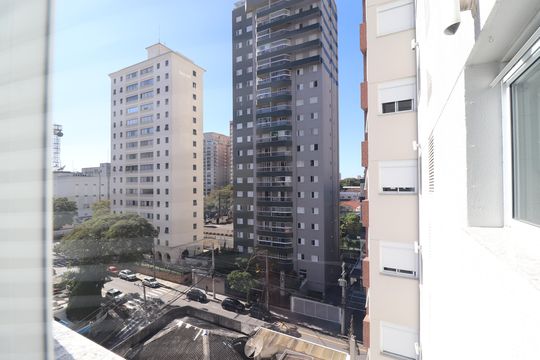 Vista Quarto 1 suíte de apartamento à venda com 2 quartos, 77m² em Centro, Santo André