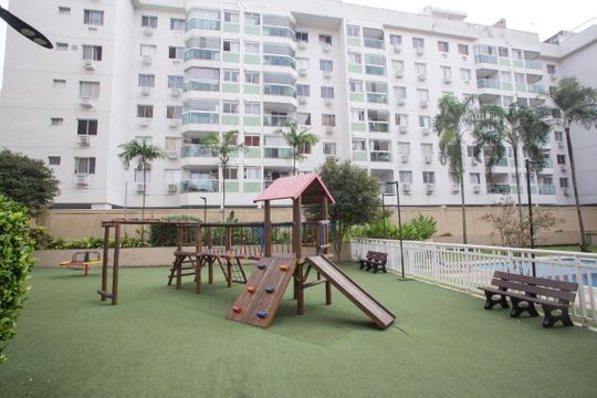 Área comum - Playground de apartamento à venda com 3 quartos, 118m² em Taquara, Rio de Janeiro