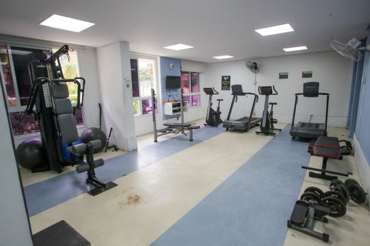 Área comum - Academia de apartamento à venda com 3 quartos, 118m² em Taquara, Rio de Janeiro