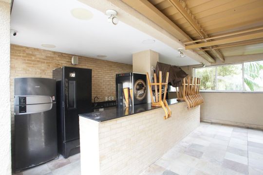 Área comum - Churrasqueira de apartamento à venda com 3 quartos, 118m² em Taquara, Rio de Janeiro