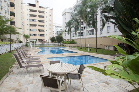 Área comum - Piscina de apartamento à venda com 3 quartos, 118m² em Taquara, Rio de Janeiro