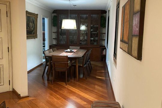 Sala de apartamento à venda com 3 quartos, 178m² em Moema, São Paulo