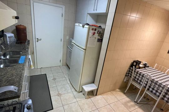 Cozinha de apartamento à venda com 3 quartos, 178m² em Moema, São Paulo