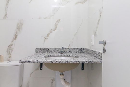 Suíte - Banheiro de apartamento para alugar com 2 quartos, 63m² em Vila Cruzeiro, São Paulo