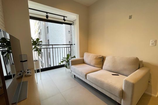 Sala de apartamento para alugar com 2 quartos, 44m² em Butantã, São Paulo