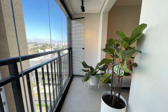 Varanda de apartamento à venda com 2 quartos, 44m² em Butantã, São Paulo