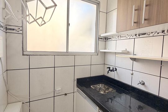 Área de Serviço de apartamento à venda com 2 quartos, 55m² em Recanto Quarto Centenario, Jundiaí