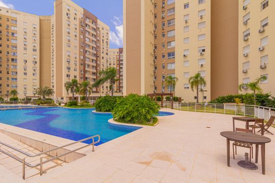 Área comum - Piscina de apartamento para alugar com 2 quartos, 61m² em Marechal Rondon, Canoas