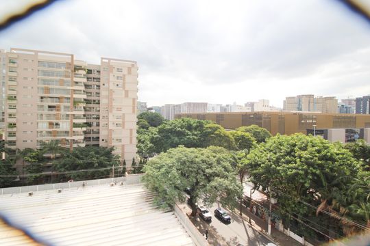 Vista de apartamento para alugar com 1 quarto, 25m² em Indianópolis, São Paulo