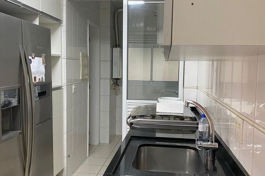 Cozinha de apartamento à venda com 2 quartos, 90m² em Pinheiros, São Paulo