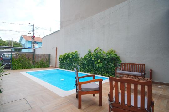 Área comum - Piscina de apartamento para alugar com 2 quartos, 63m² em Centro, São Leopoldo