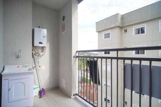 Varanda da Sala de apartamento para alugar com 2 quartos, 63m² em Centro, São Leopoldo