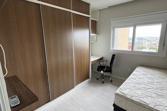 Quarto de apartamento à venda com 2 quartos, 79m² em Centro, São Leopoldo