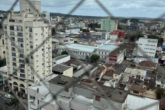 Vista da Sala de apartamento à venda com 2 quartos, 79m² em Centro, São Leopoldo