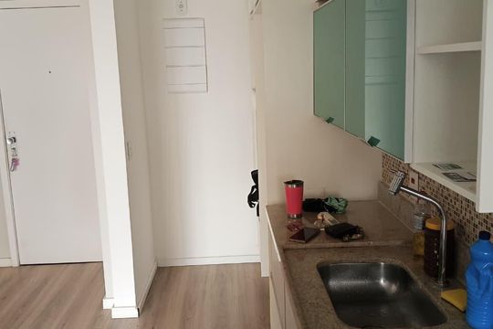 Cozinha de apartamento à venda com 3 quartos, 85m² em Recreio dos Bandeirantes, Rio de Janeiro