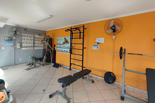 Área comum - Academia de apartamento à venda com 1 quarto, 45m² em Jardim Nova Europa, Campinas