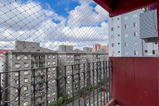 Sacada de apartamento à venda com 2 quartos, 55m² em Jardim Sao Saverio, São Paulo