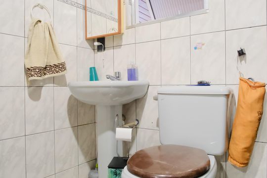 Banheiro da Suíte de casa à venda com 4 quartos, 186m² em Penha de França, São Paulo