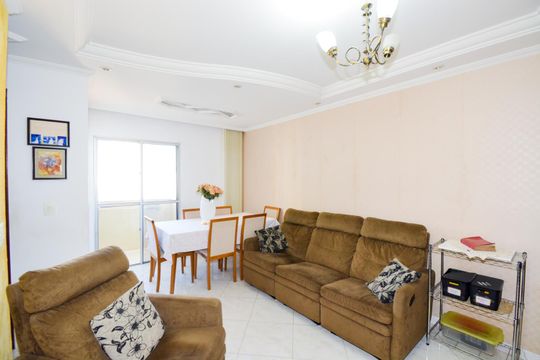 Sala de apartamento para alugar com 2 quartos, 59m² em Vila Paulista, Guarulhos