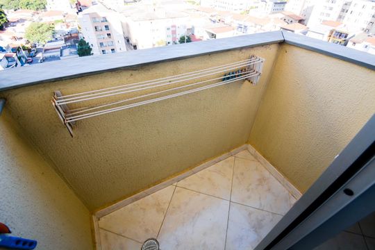 Varanda da Sala de apartamento para alugar com 2 quartos, 59m² em Vila Paulista, Guarulhos