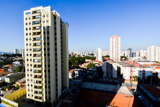 Varanda da Sala - Vista  de apartamento para alugar com 2 quartos, 59m² em Vila Paulista, Guarulhos
