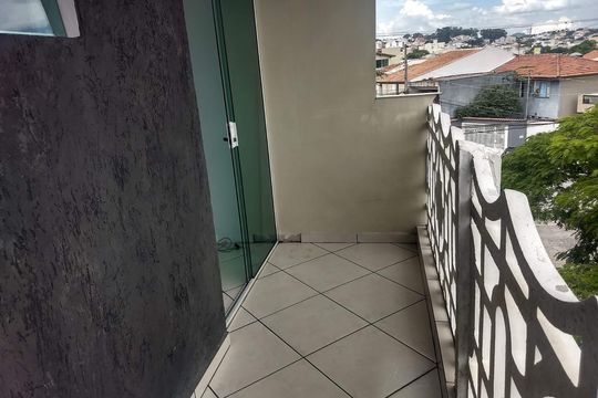 Casa 1 -  Varanda de casa à venda com 2 quartos, 150m² em Conjunto Residencial Sitio Oratorio, São Paulo