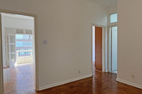 Sala de apartamento para alugar com 2 quartos, 90m² em Boqueirão, Santos