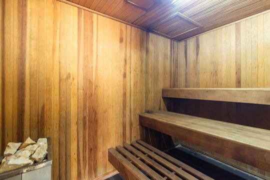 Área comum - Sauna de apartamento para alugar com 2 quartos, 157m² em Pinheiros, São Paulo