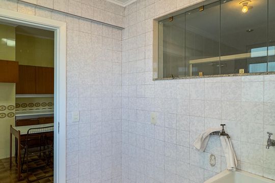 Área de Serviço de apartamento à venda com 3 quartos, 107m² em Santo Amaro, São Paulo