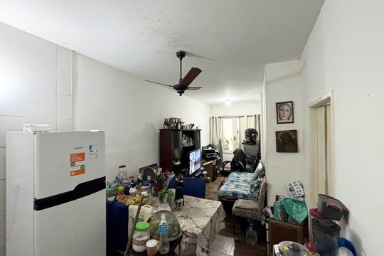 Cozinha de apartamento para alugar com 1 quarto, 43m² em Copacabana, Rio de Janeiro