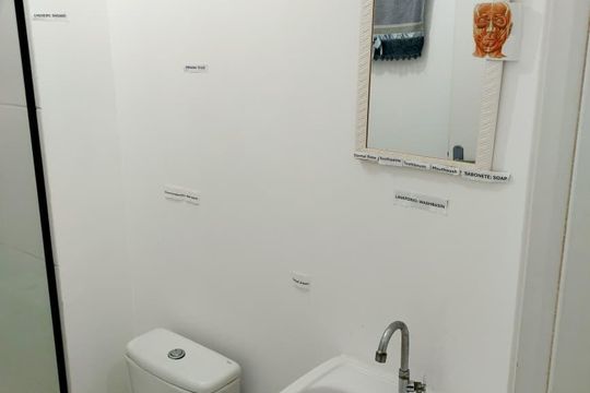 Banheiro de apartamento para alugar com 2 quartos, 49m² em Santa Terezinha, São Bernardo do Campo