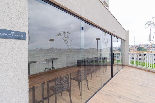 Área comum - Espaço Gourmet de apartamento para alugar com 2 quartos, 42m² em Vila Sul Americana, Carapicuíba