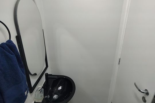 Banheiro 2 de apartamento à venda com 1 quarto, 81m² em Santo Antônio, São Caetano do Sul