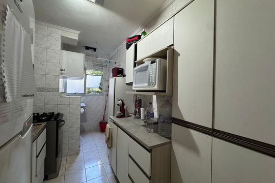 Cozinha de apartamento para alugar com 2 quartos, 70m² em Continental, Osasco