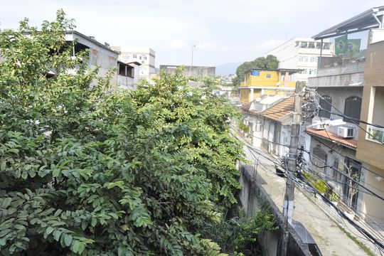 Vista da Área de serviço de casa de condomínio para alugar com 1 quarto, 35m² em Méier, Rio de Janeiro