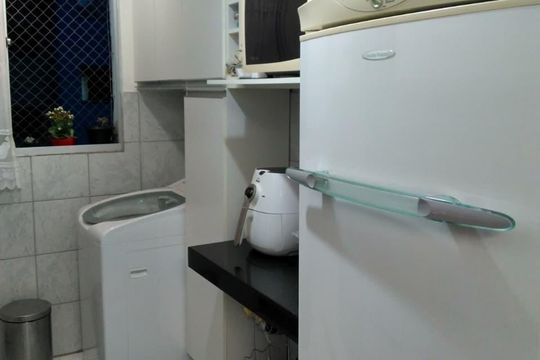 Área de serviço de apartamento à venda com 2 quartos, 60m² em Fernão Dias, Belo Horizonte