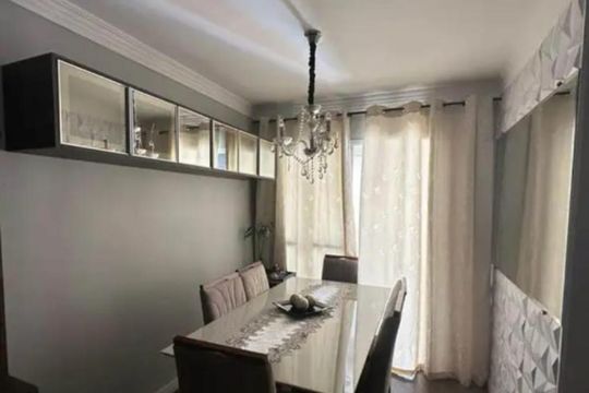 Sala de apartamento à venda com 2 quartos, 60m² em Picanço, Guarulhos