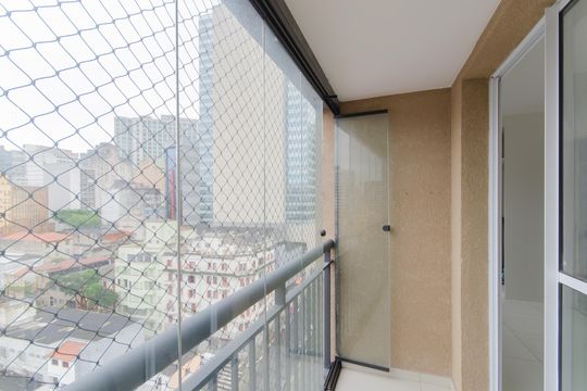 Varanda de apartamento à venda com 1 quarto, 28m² em Liberdade, São Paulo