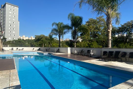 Área comum - Piscina de apartamento à venda com 3 quartos, 74m² em Novo Osasco, Osasco
